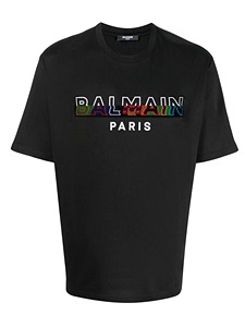 balmain: Tシャツ Balmain - XH1EG000BB26EAH - Asselta Boutique 